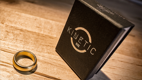 Kinetic PK Ring (Gold) Curved size 10 by Jim Trainer