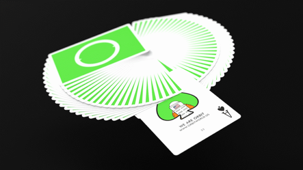Orbit Chroma Key Playing Cards - Imagen 2