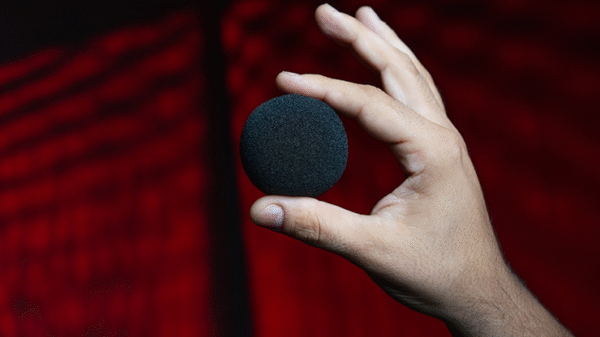 Sponge Balls 50PK BLACK 2" by Murphy's Magic