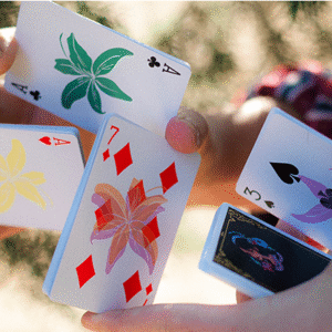 Keep Smiling: Sylvia Playing Cards